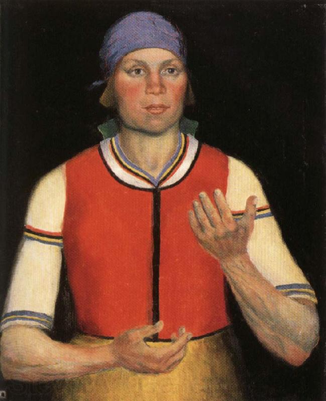Kasimir Malevich The Working Woman Spain oil painting art